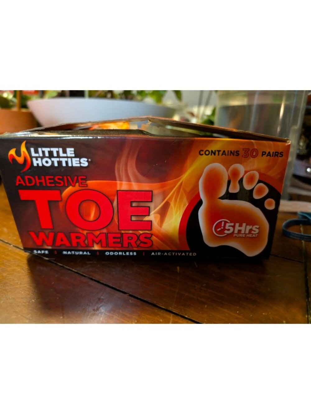 Little Hotties Adhesive Toe Warmers - 26 Pairs Air-Activated Odorless 5 Hours He